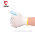 Hespax Factory protetora personalizada Luva Branca Nitrile Kitchen